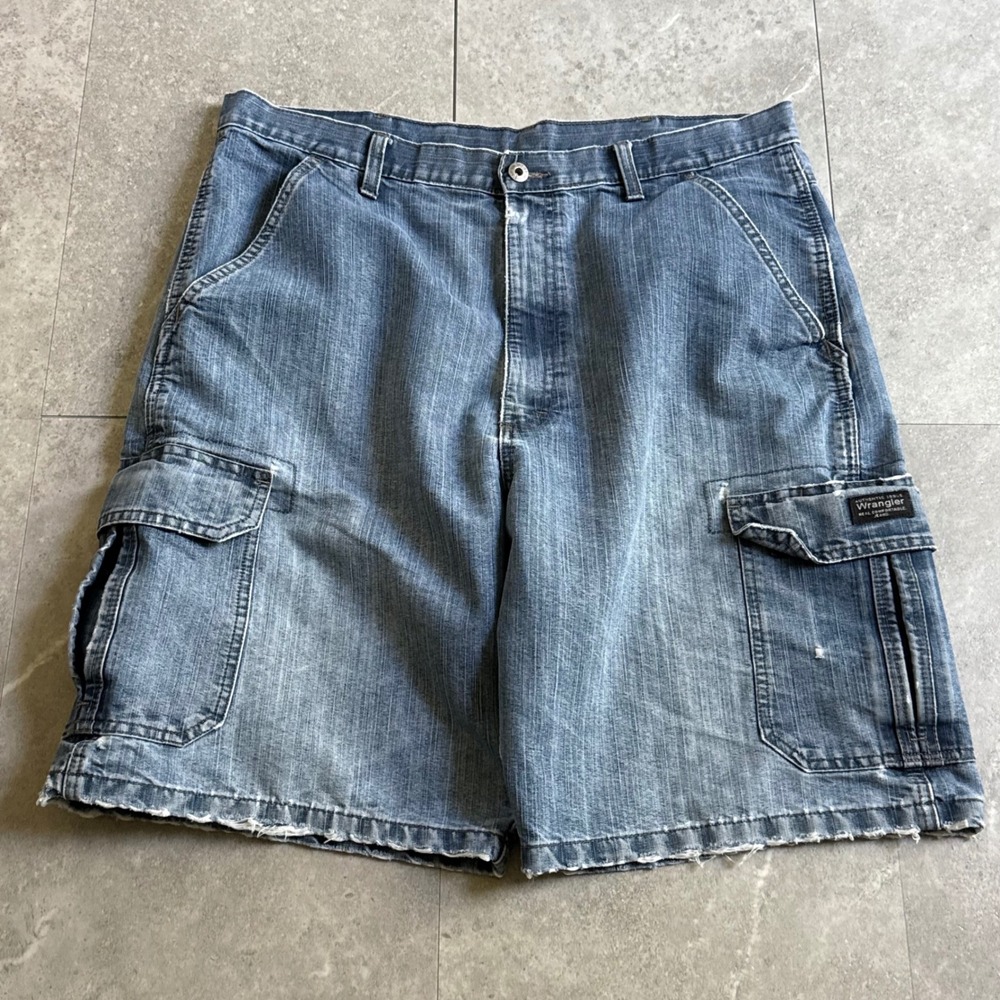 Y2K Wrangler Denim Cargo Shorts